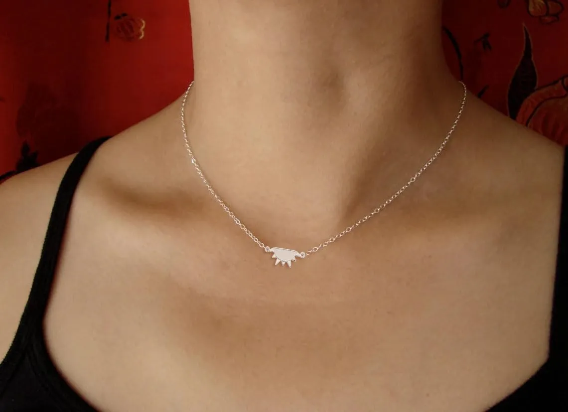 14k Gold Plated Sun Moon Friend Necklace for Women BFF Necklaces for 2, My Besties Friendship Gift