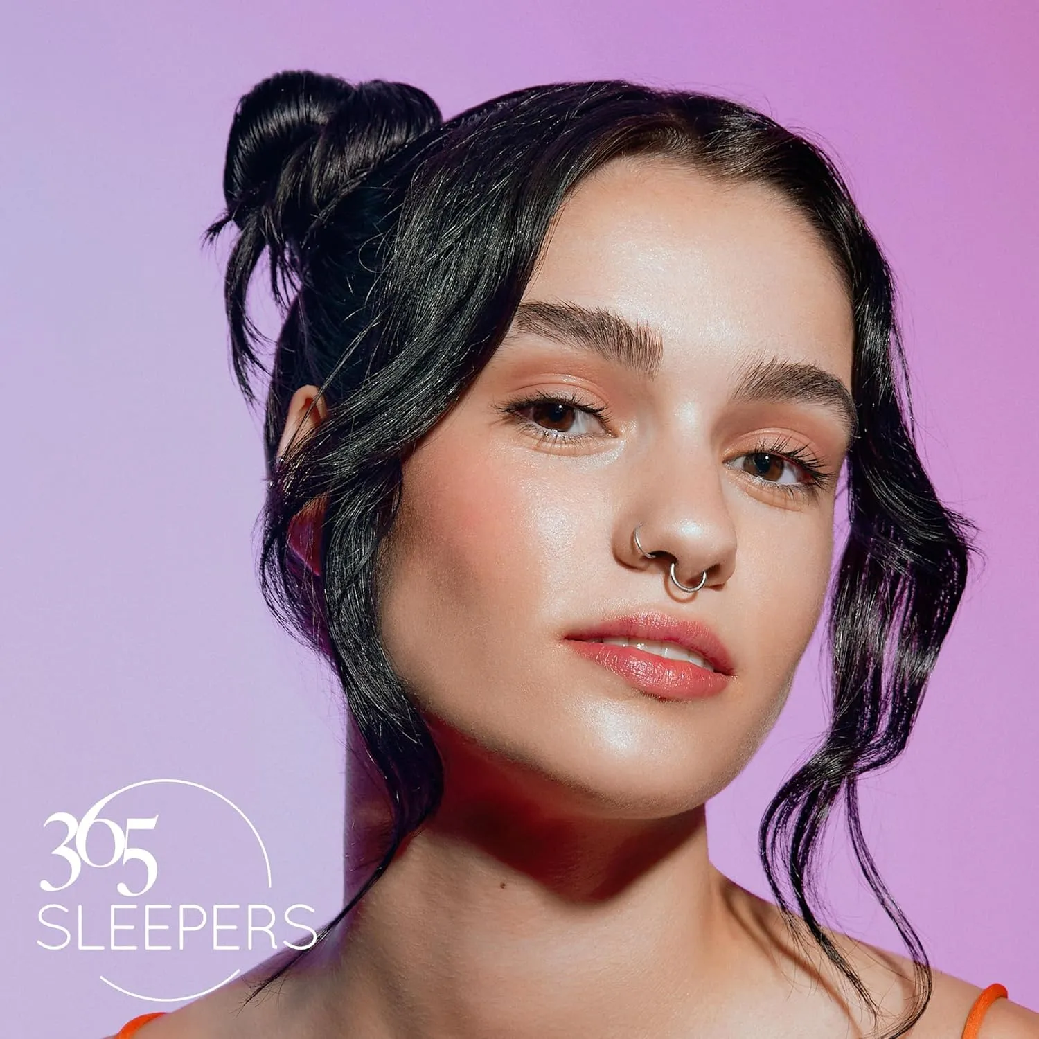 365 SLEEPERS 2PCS Titanium Implant Grade 20G Septum Jewelry Hinged Segment Ring Body Piercing Hoop Lip Rings Helix Cartilage Rook Sleeper Earrings Nickel Free Hypoallergenic 6mm  10mm