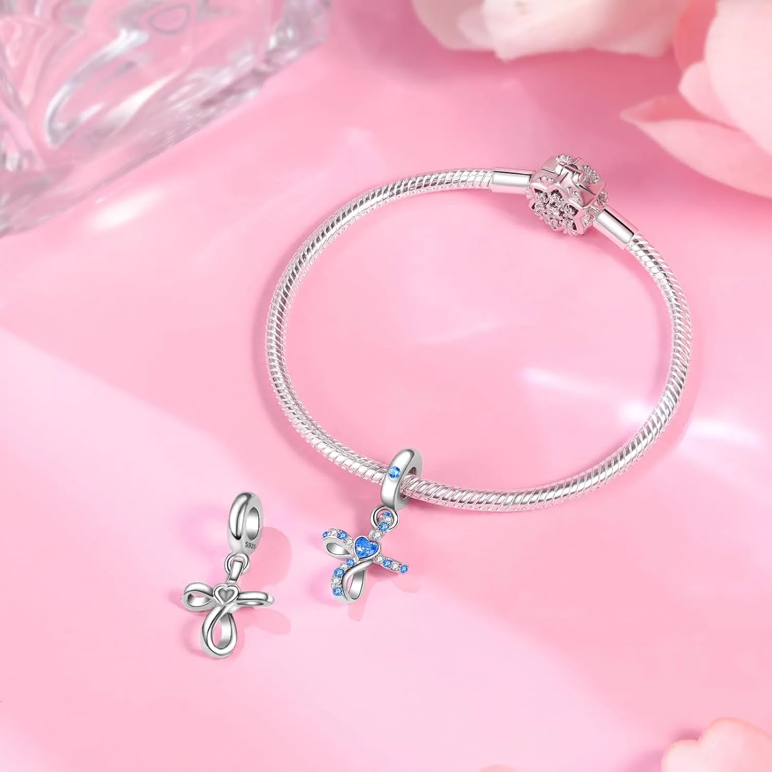 925 Sterling Silver Charms for Bracelets and Necklaces Charms for Women Fashion Jewelry for Women Friend and Mother