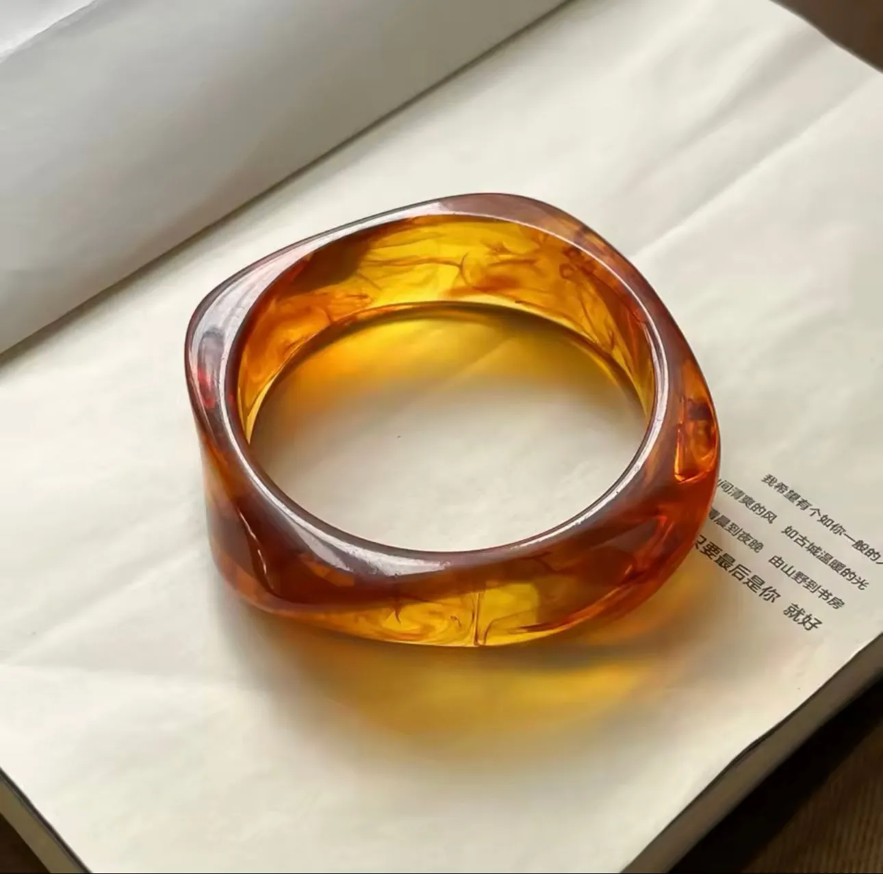 Acrylic Cuff Bangle