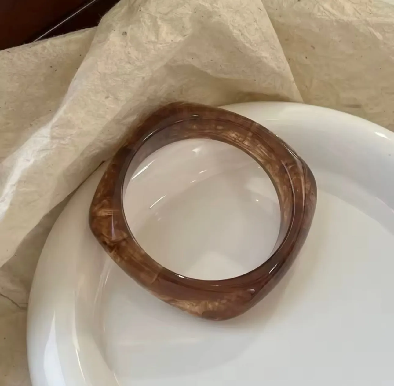 Acrylic Cuff Bangle