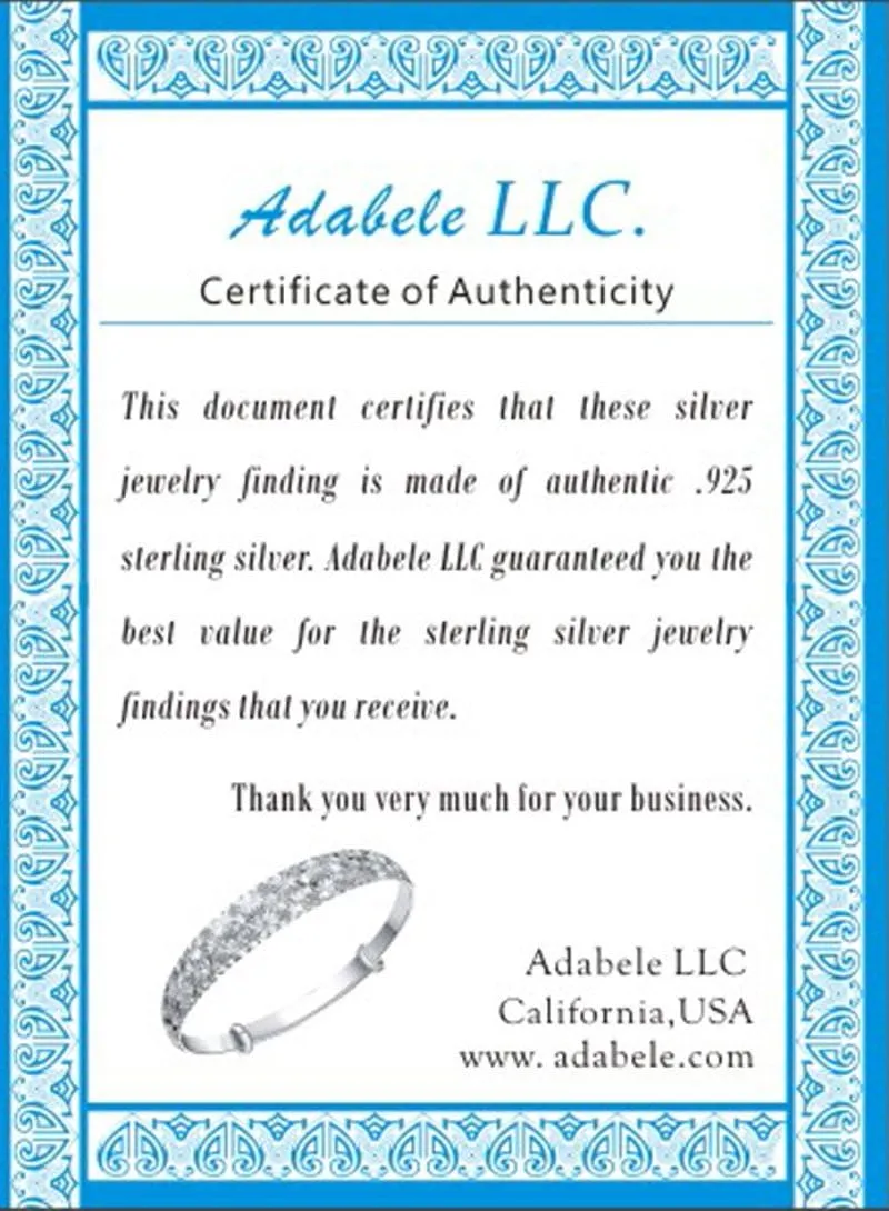 Adabele Solid Sterling Silver Heart Necklace Cubic Zirconia Diamond Gemstone Love Romantic Birthstone Jewelry Hypoallergenic Nickel Free Women Birthday Gift