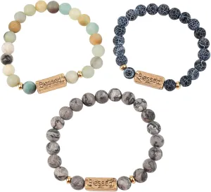 AUEAR, Best Friends Forever Bracelet Inspirational Friendship Bracelets for Sister Women Girls