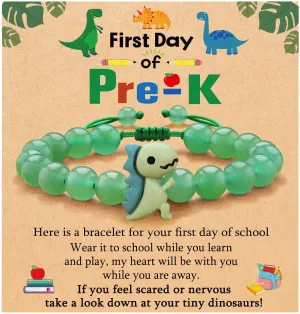 Back to School Outfits First Day of School Bracelet Back to School Gifts Adjustable Mommy and Me Bracelets Cute Clay Bracelets for Mother Daughter