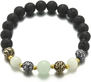 Beads Bracelet Luminous Night Fluorescence Glow in The Dark Bracelet for Men Women Jewelry Gift
