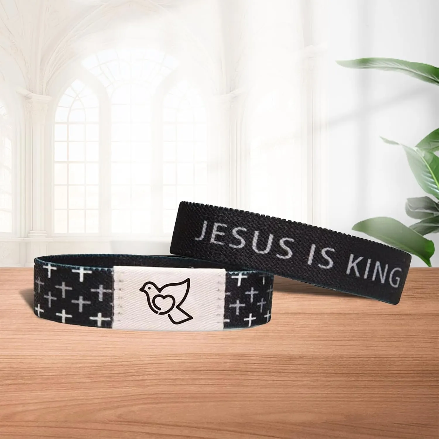 Bible Verse Bracelets With NFCChristian Daily Bible Verse Bracelet for Women Men TeensWearable Scan God Scripture Bracelets Wristbands Religious Halloween Christmas Gifts
