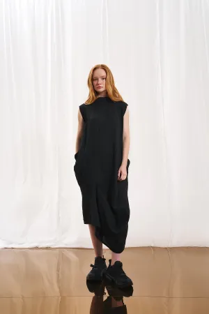Black Striped Dress 17377