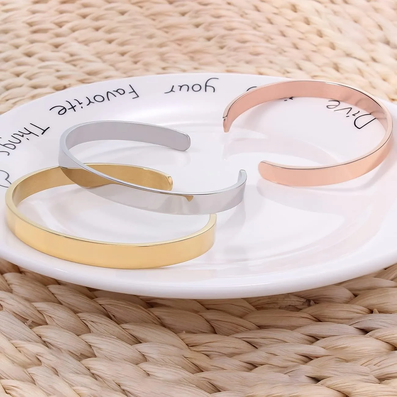 Bracelets for Women Inspirational Bangle Friend Encouragement Christmas Birthday Gifts for Her