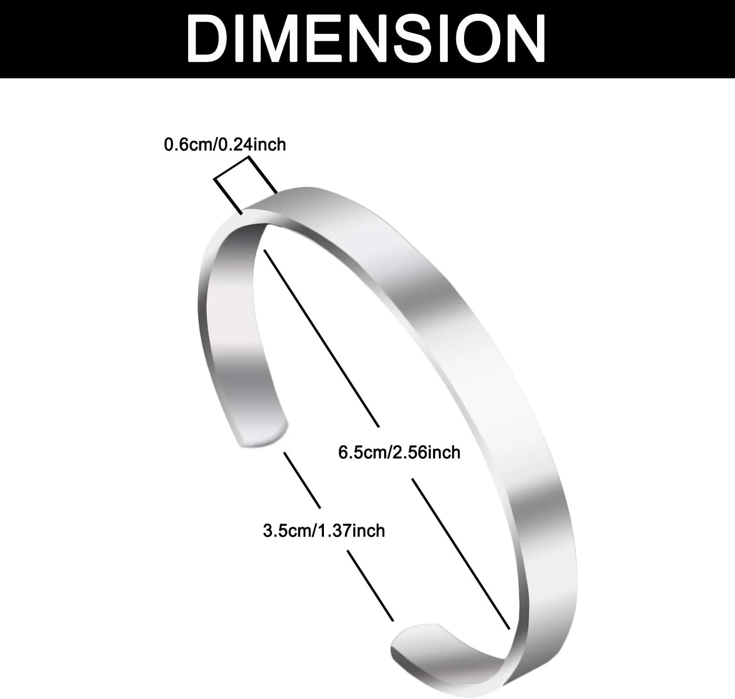 Bracelets for Women Inspirational Bangle Friend Encouragement Christmas Birthday Gifts for Her