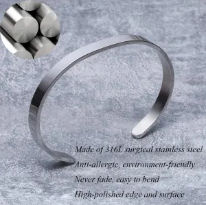 Bracelets for Women Inspirational Bangle Friend Encouragement Christmas Birthday Gifts for Her