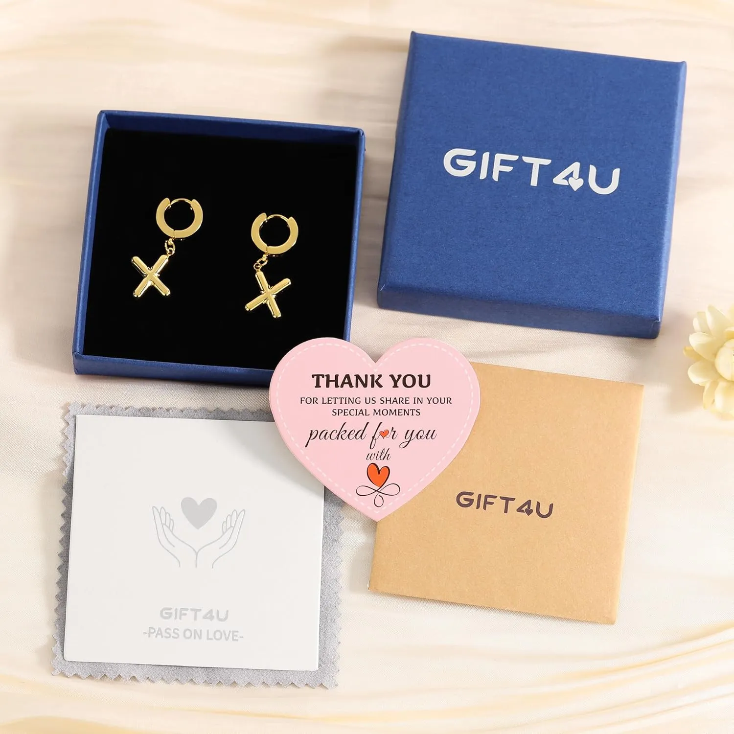 Bubble Hoop Initial Earrings for Women Girls - 18K Gold Plated Hypoallergenic Bubble Ballon Initial Earrings Hoop Earrings Fashion Alphabet Letter Initial Earrings for Women Girls