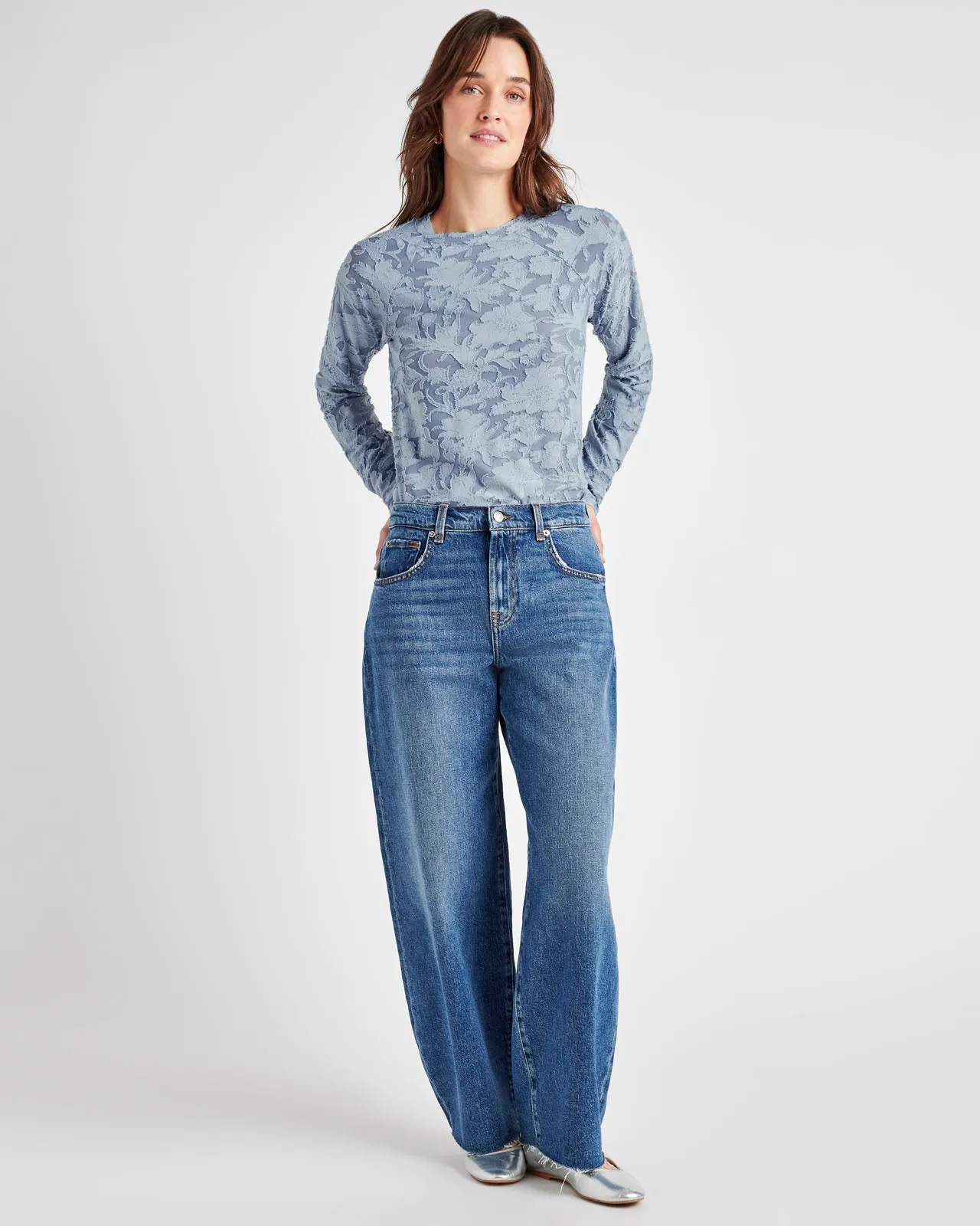 Cecelia Floral Long Sleeve Tee
