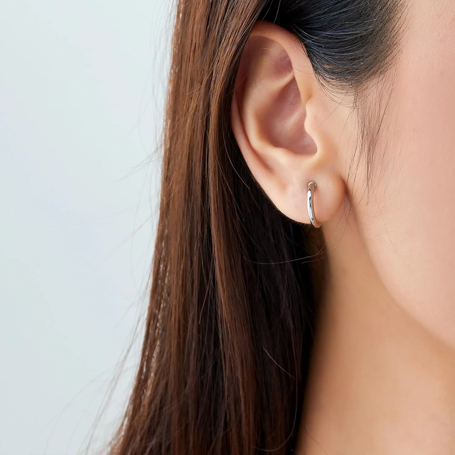 Clip-on Earrings for Women 14K Gold Plated Chunky Gold Hoop Earrings Dangle Earrings for Women No Piercing Fake Earrings Jewelry