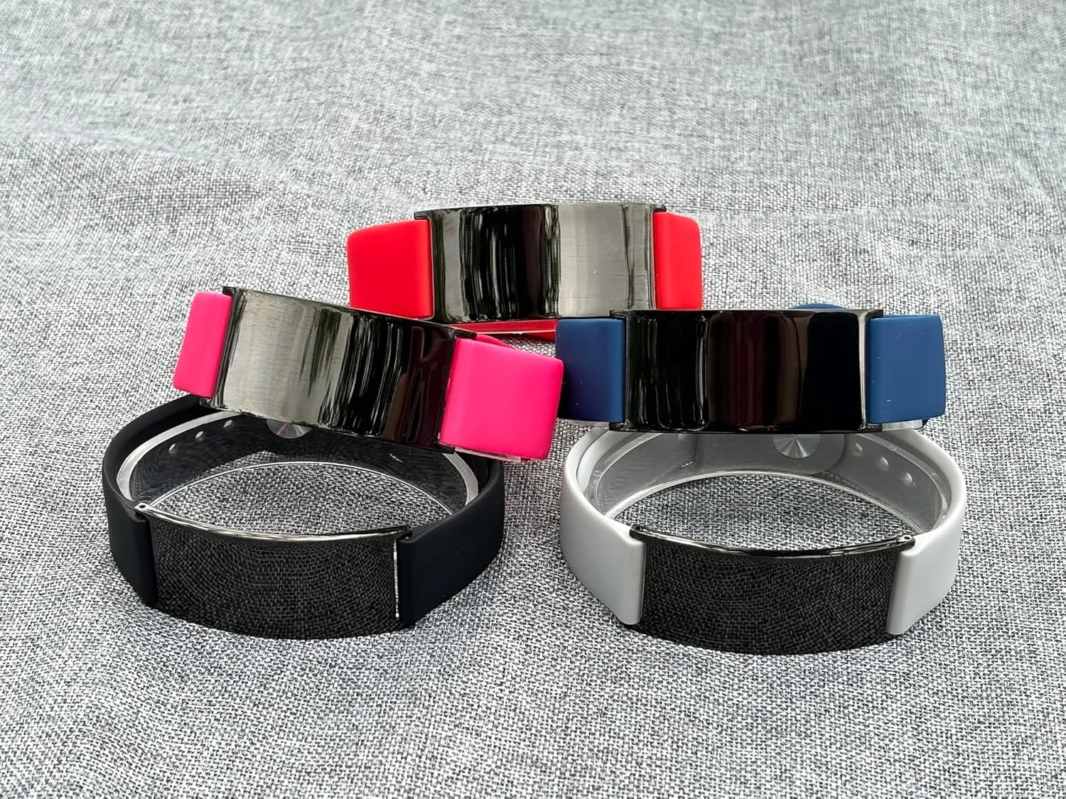 Customize Christian Fish Jesus Fish Cross Silicone Bracelets Id Stainless Steel Adjustable Bracelets Bible Verse Quote Faith Religious Men Women Jewellery Inspirational Gifts