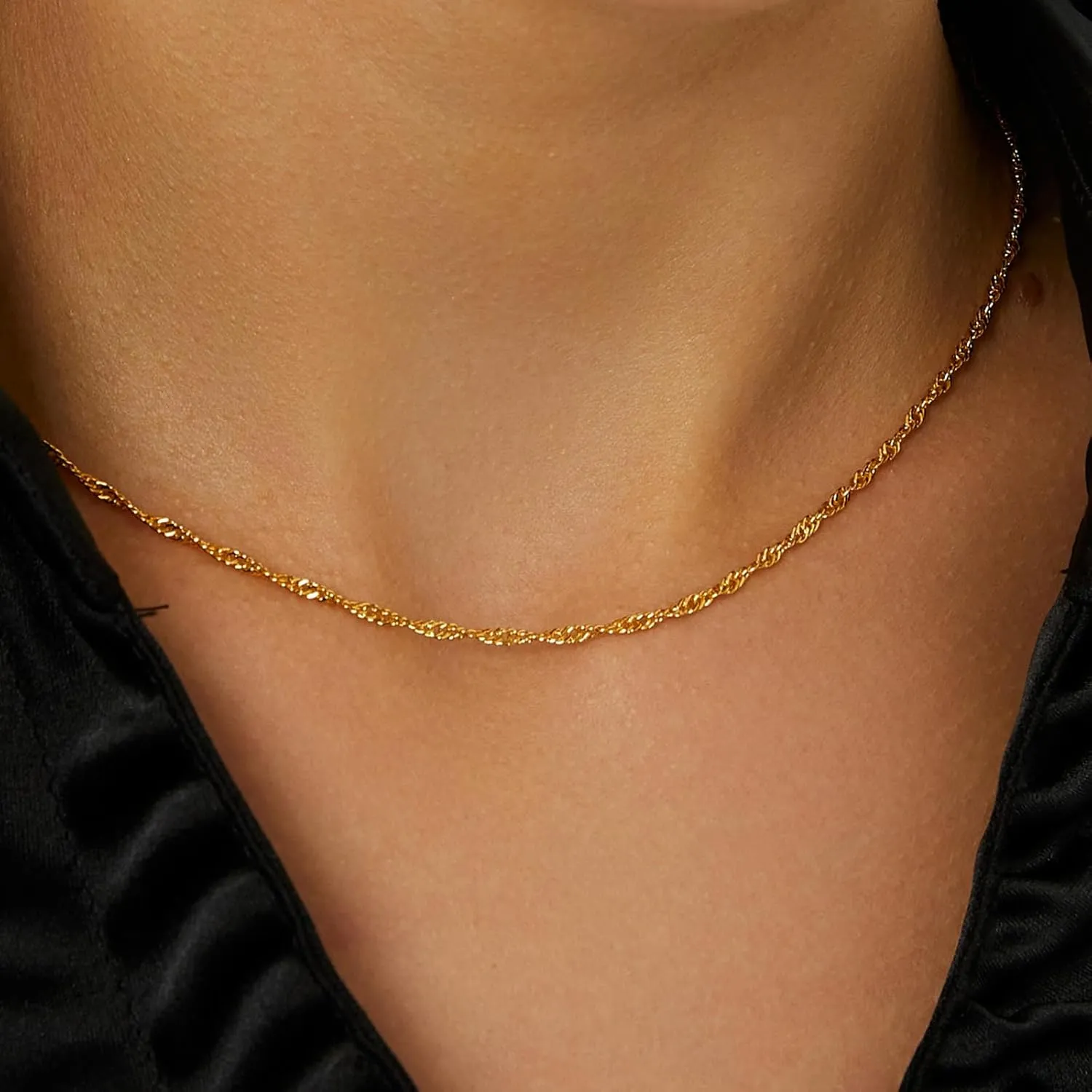 Cute Number Pendant Necklace for Women, 14K Gold Plated Dainty Layered Stainless Steel Chain Y Necklaces Sports Jewelry Birthday Gifts