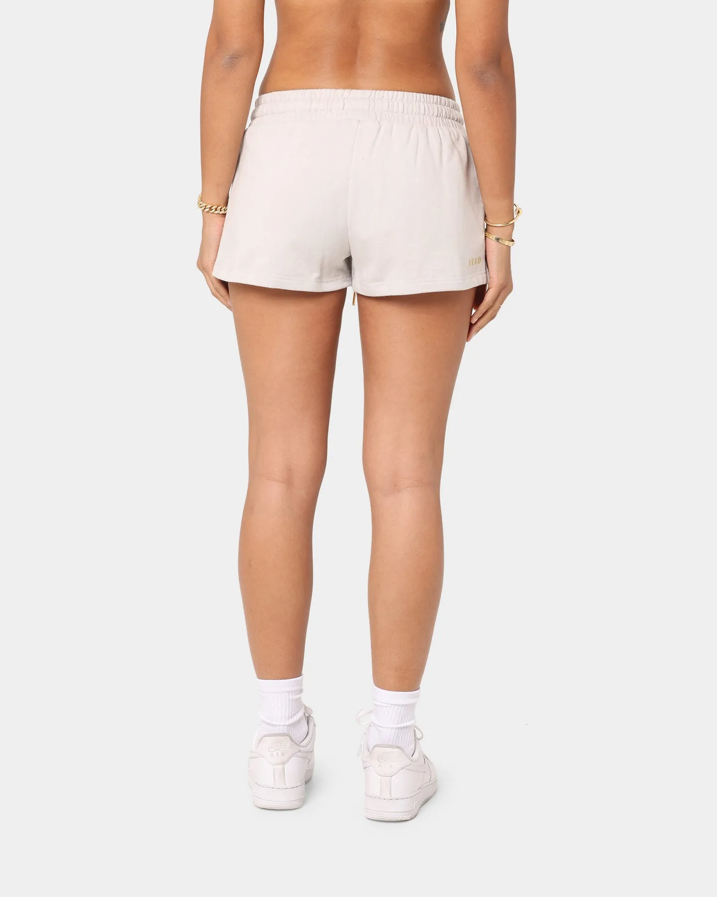 Dead Studios Women's Sports Fleece Shorts Light Grey