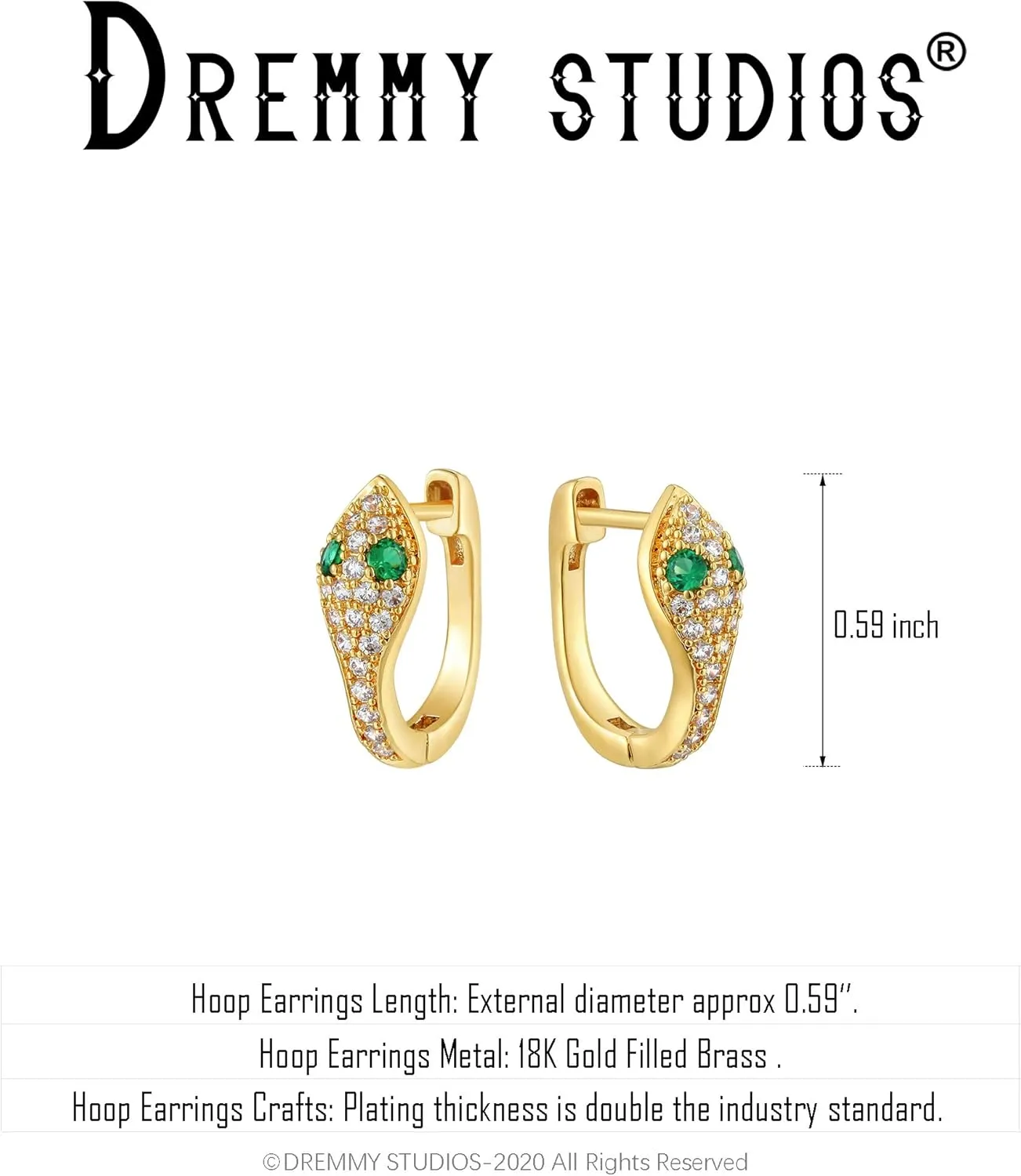 Dremmy Studios Dainty CZ Huggie Hoop Earrings 14K Gold Plated Chunky Simple Cute Thick Round Frill Bead Ball Starburst Cuff Earrings Cubic Zirconia Hoop Earrings Minimalist Personalized Gift for Her