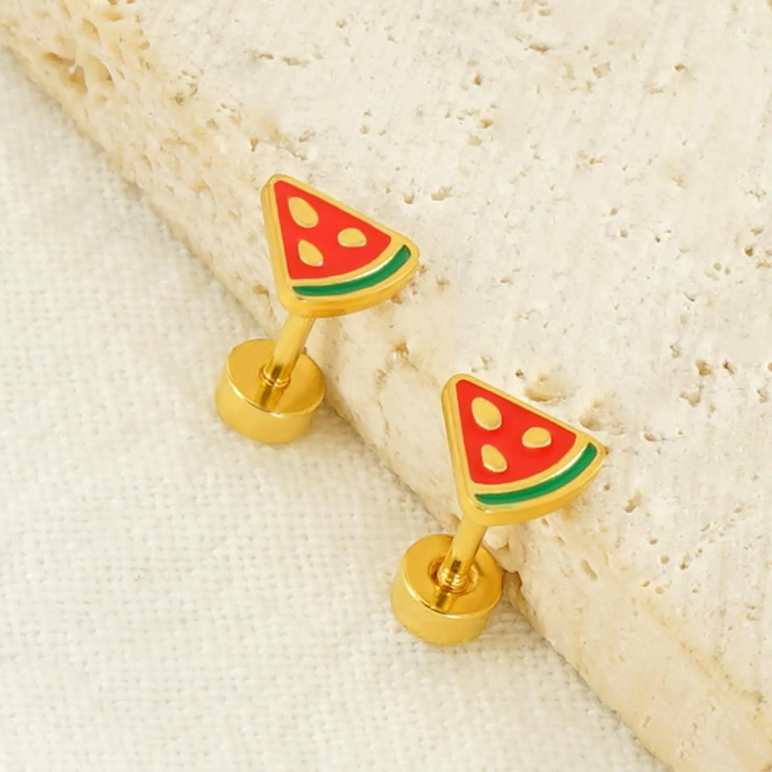 Flat Back Earrings for Women Hypoallergenic Heart Stud for Cartilage Screw Back Star Studs Comfortable Earring for Sleeping