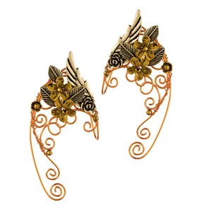 GALPADA 1 Pair Ear Cuffs Earring Cuff for Women Fairy Earring Cuff Non Piercing Fashion Jewelry for Women