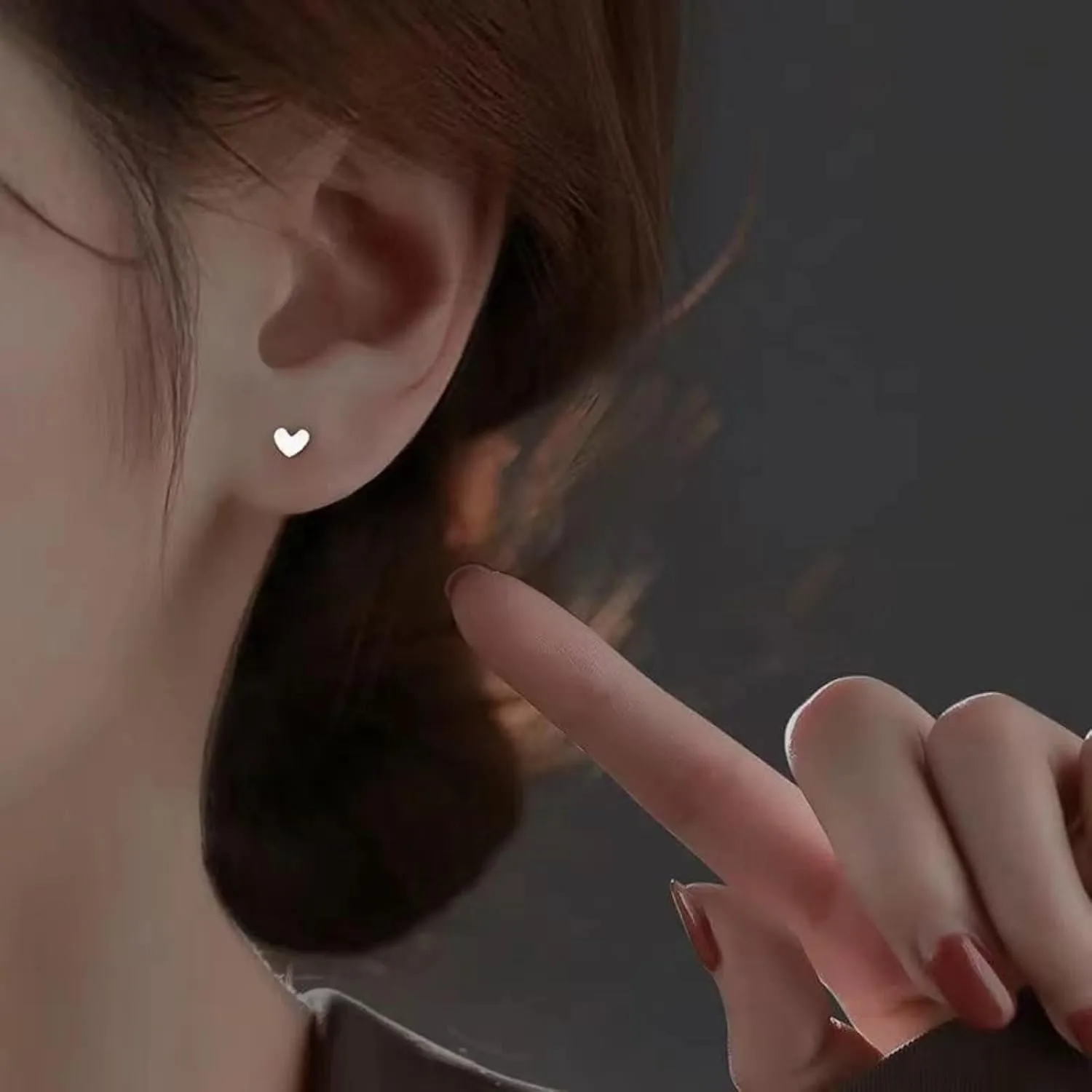 Gold Bow Earrings for Women 14K Gold Tiny Bow Stud Earrings Dainty Minimalist Bow Earrings Small Bow Ribbon Filled Earrings Bow Artilage Minimalist Earrings for Bride Wedding New Year Trendy Jewelry