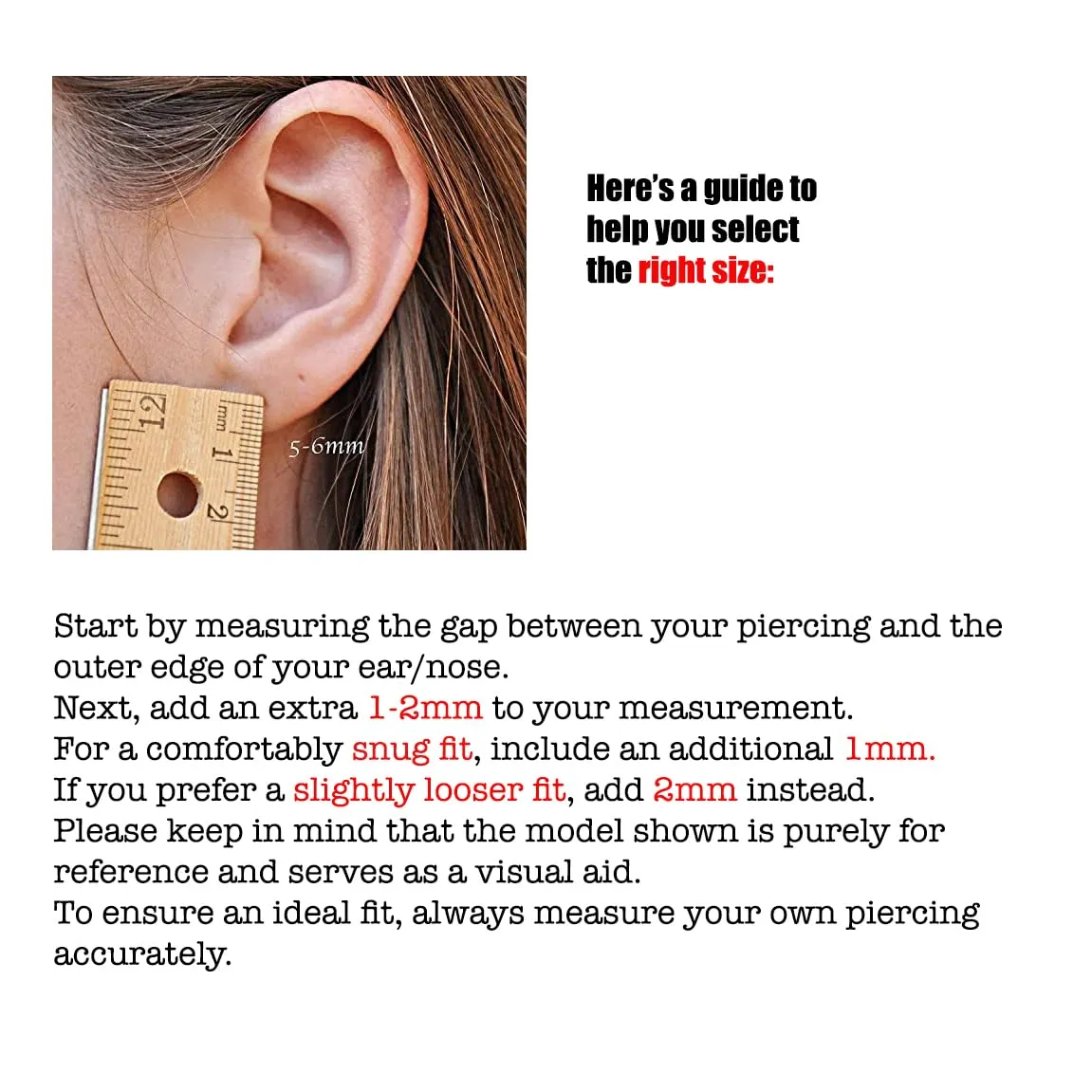 Gold, Sterling Silver Tiny Thin Hoop Earrings for Women Cartilage Nose Septum Helix Tragus Rings Multiple Piercing Jewelry, Hypoallergenic (4.5mm | 24 GA, Sterling Silver 925)