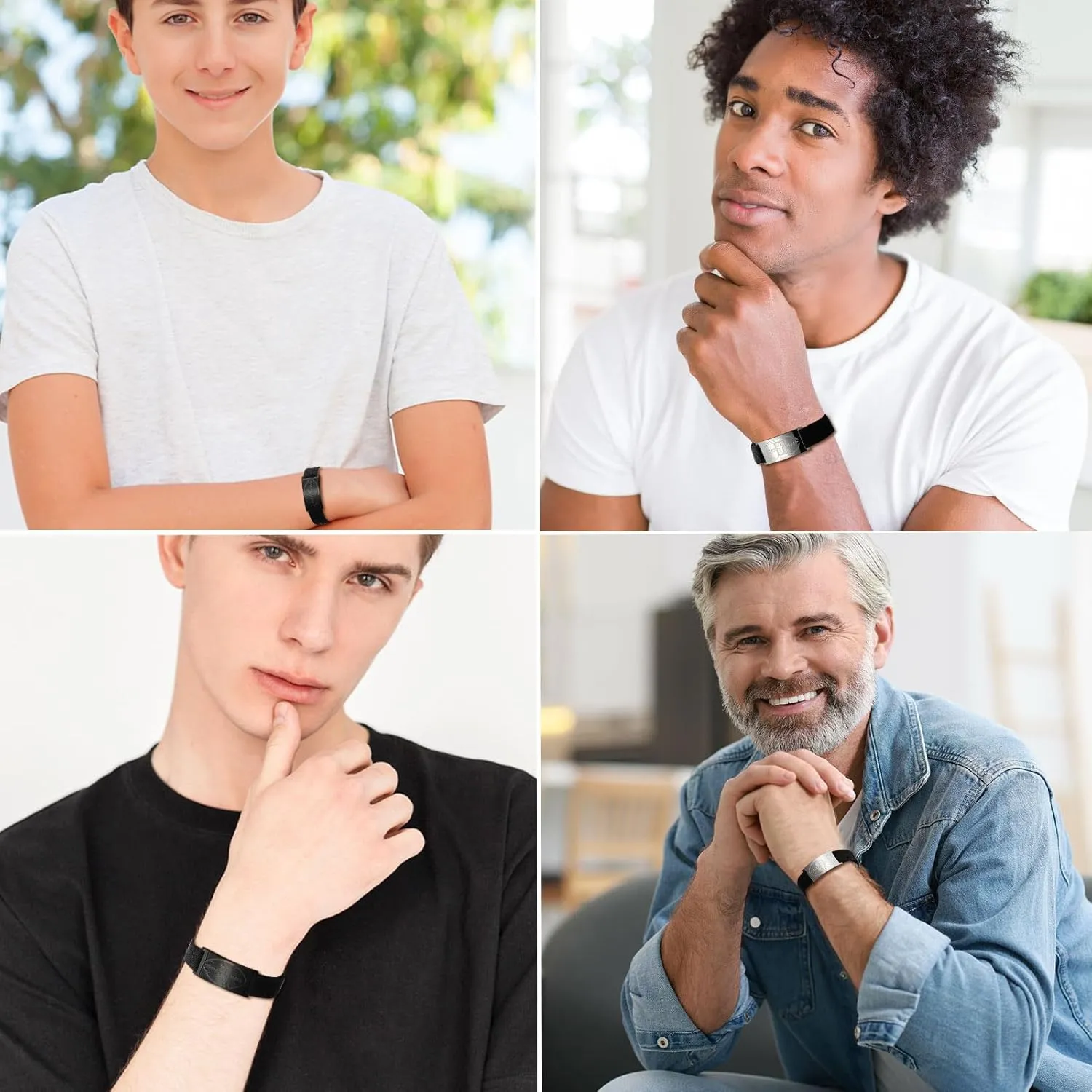 Graduation Gifts for Him Bracelets for Men Boys Football Cross Bracelet Elastic Strap Stainless Steel Adjustable Bible Verse Bracelets Baptism Christian Jewelry Graduation Gifts