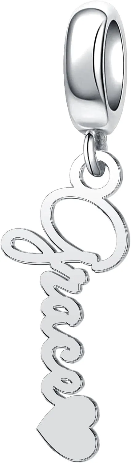 Hear Heartbeat Electrocardiogram Charm ECG Beads For Bracelets