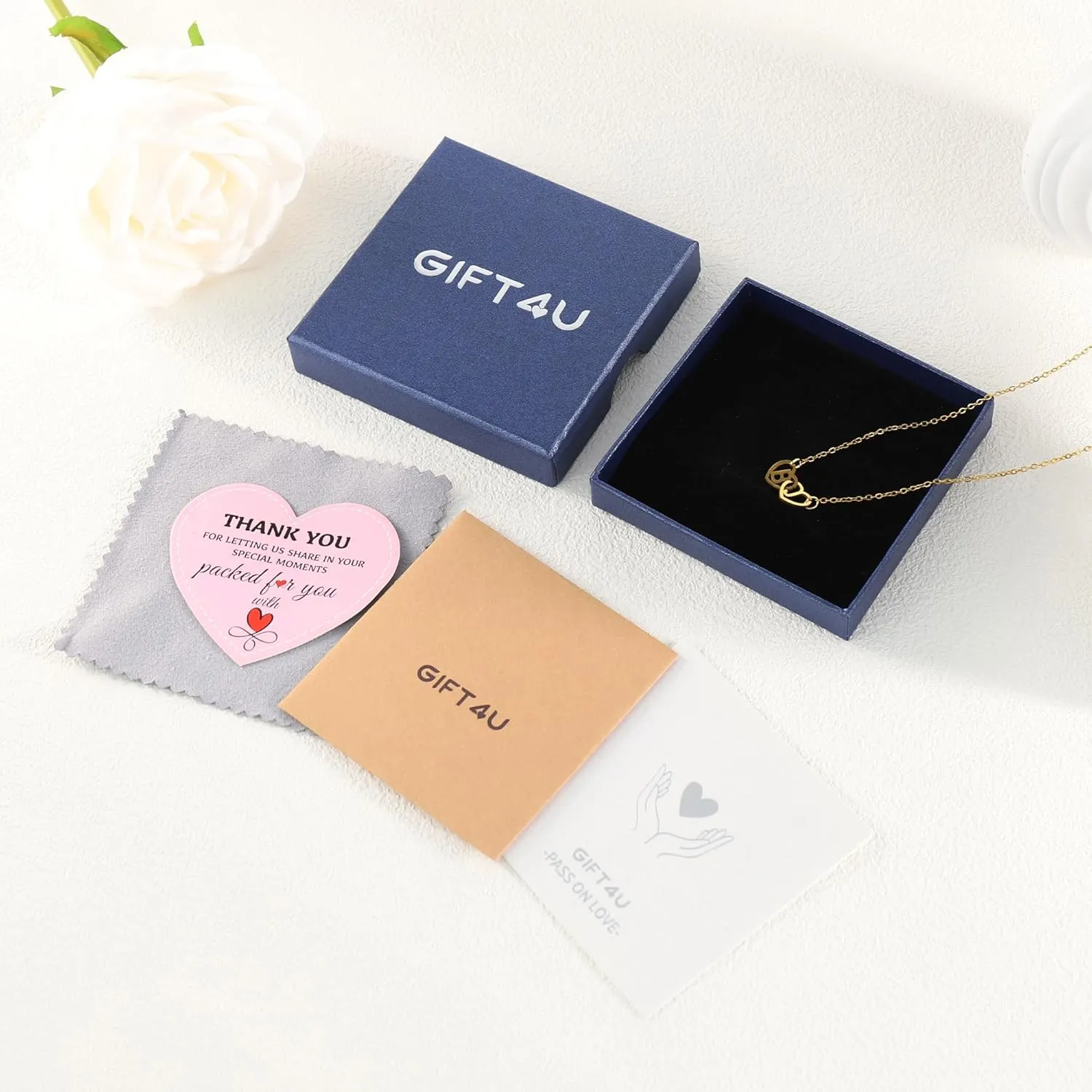 Initial Necklace for Women - 14K Gold Plated Heart Initial Necklace Letter Tiny A-Z Pendant Dainty Heart Initial Necklace Trendy Cute Initial Necklace Gold Jewelry for Women Gifts