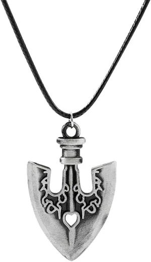 JJBA Stand Arrow Necklace and Keychain - JoJo's Anime Cosplay Jewelry - Manga Theme Gifts for Women Men and Fans