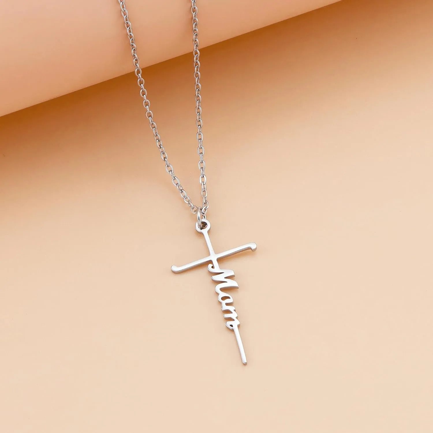 Lcherry Birthday Gifts for Grandma Mom Daughter Teacher Cross Necklace for Women Christian Necklaces Religious Gifts Jewelry for Women Mother's Day