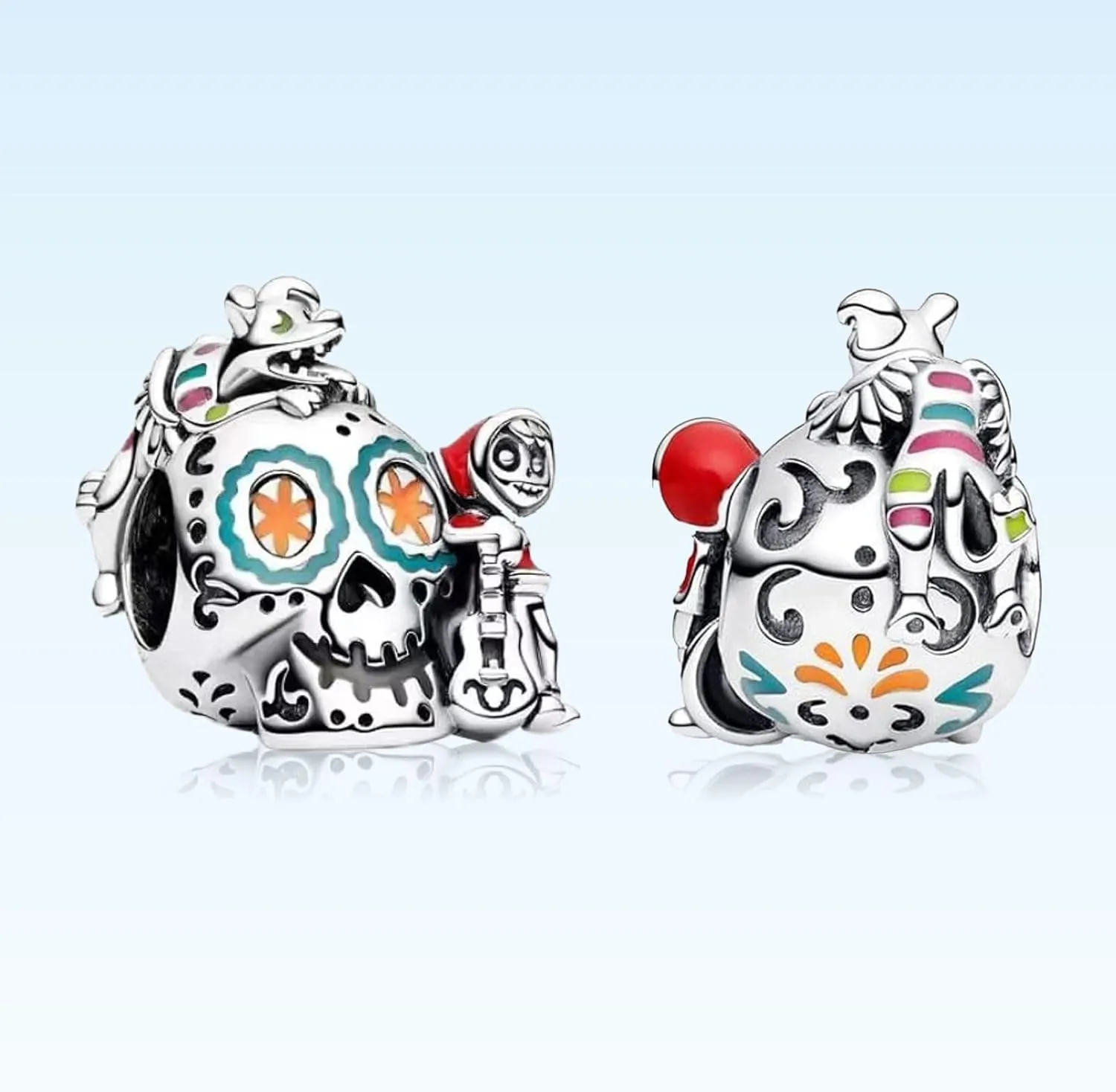 Mom Heart Family Charms Bead for Bracelets and Necklaces 925 Sterling Silver For Women Jewelry Present