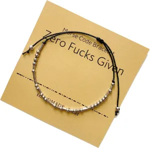 Morse Code Bracelets Jewelry Gifts for Women Friend
