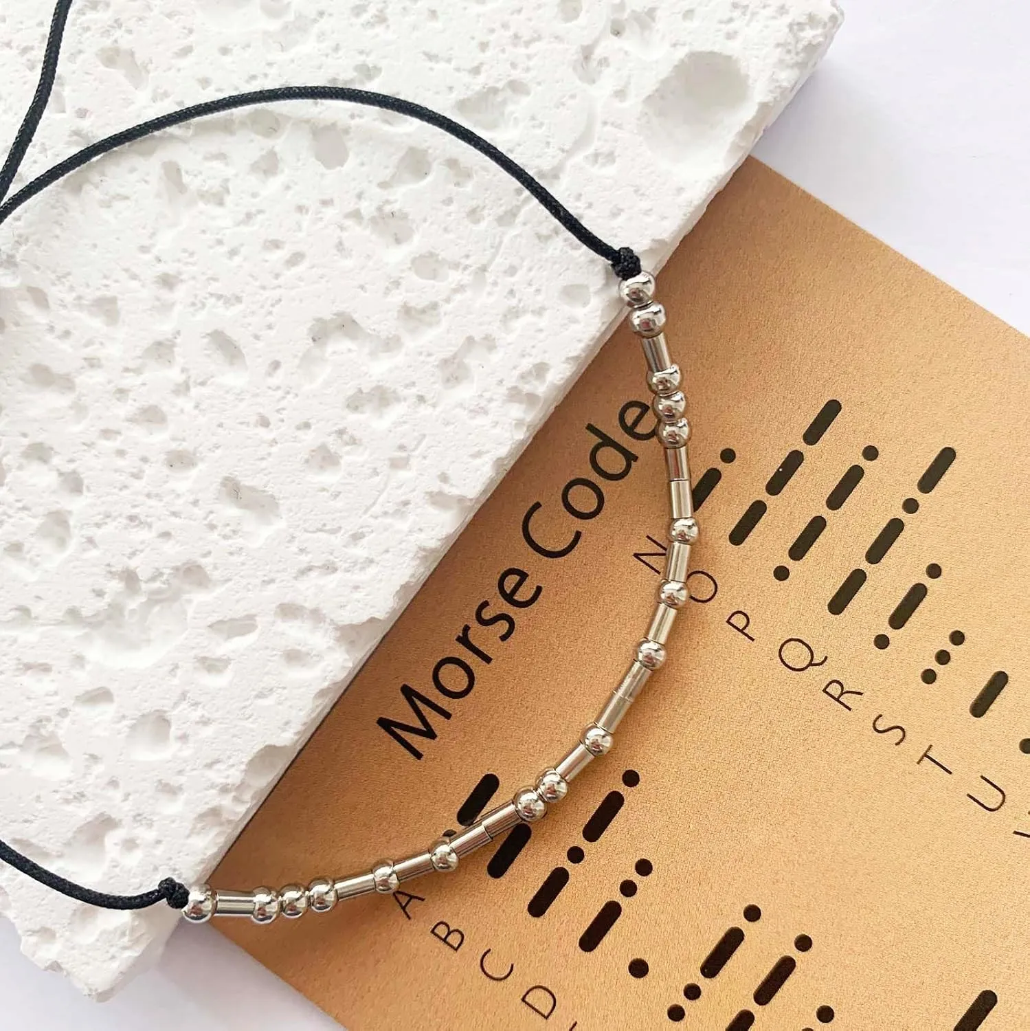 Morse Code Bracelets Jewelry Gifts for Women Friend