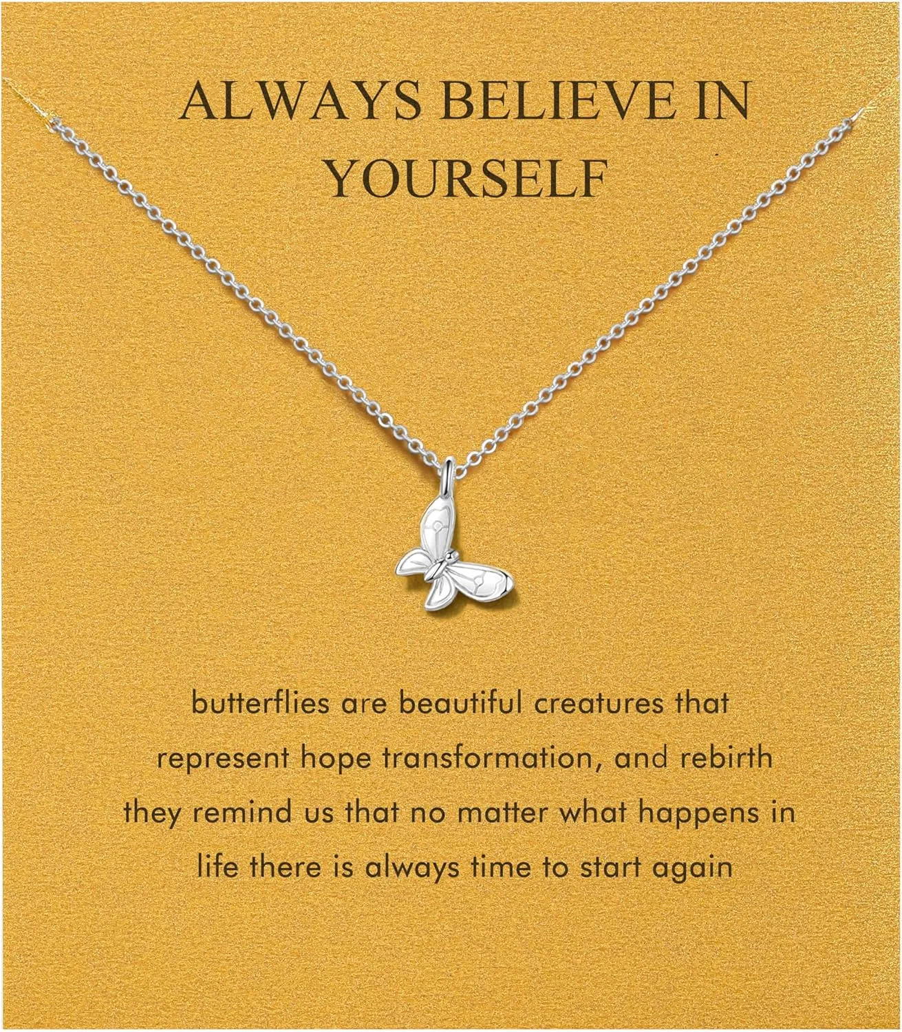 Necklaces for Women Teens, Horseshoe Butterfly Compass Necklace Best Friend Necklace Sister Gifts Daughter Gifts Graduation Chritmas Birthday