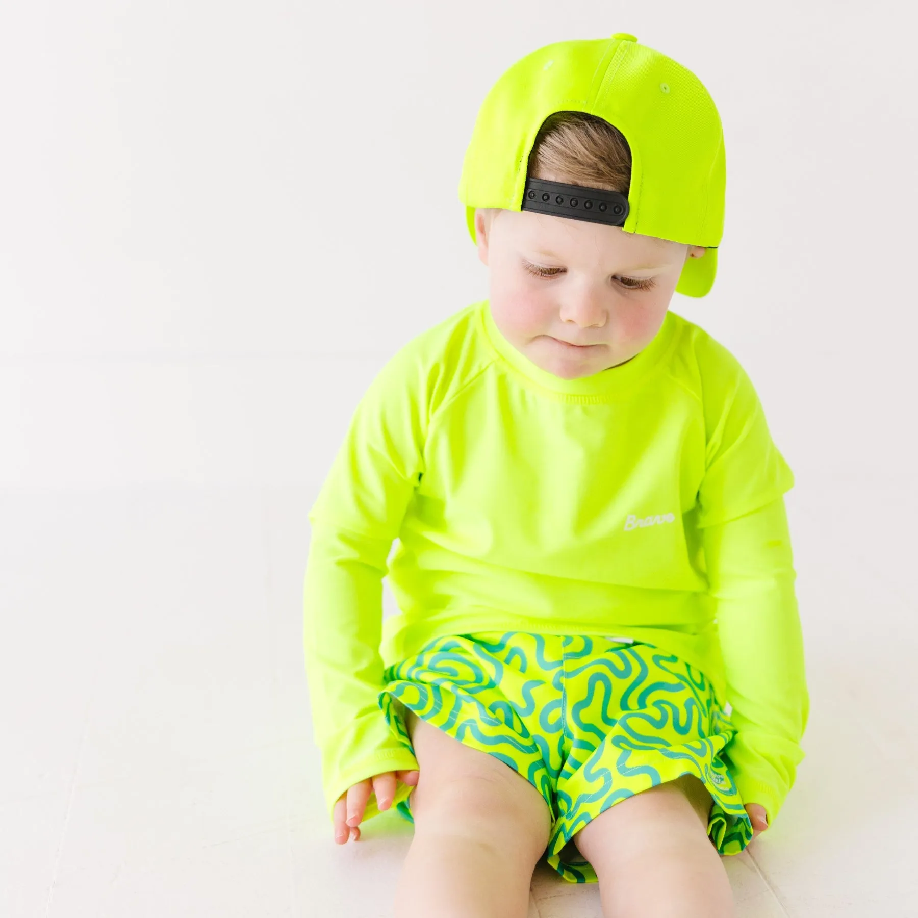 Neon Yellow Rash Guard