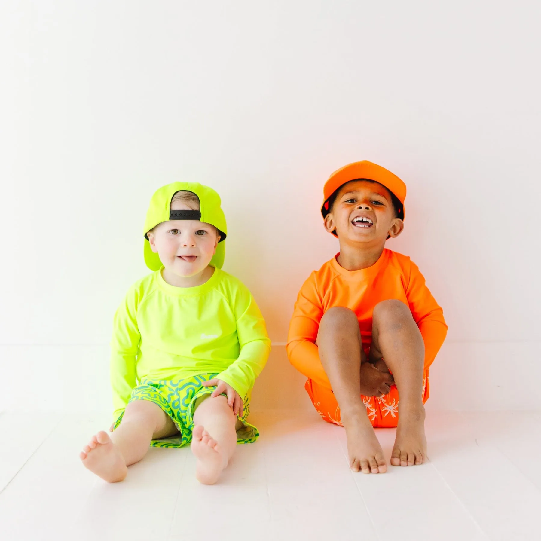 Neon Yellow Rash Guard