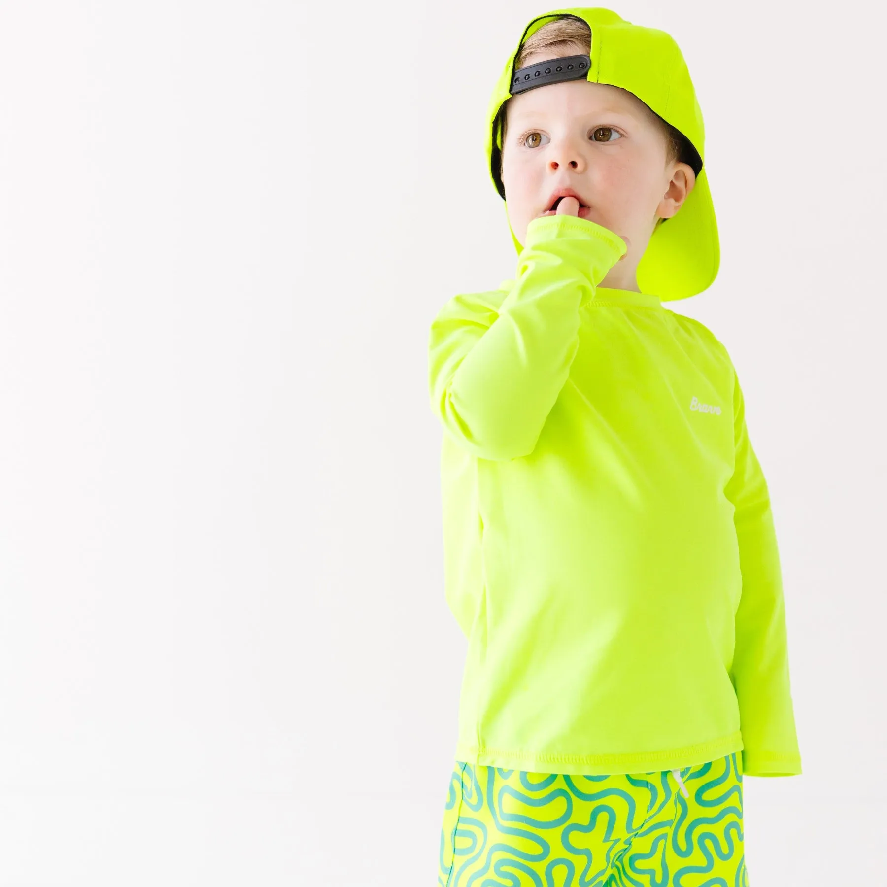 Neon Yellow Rash Guard