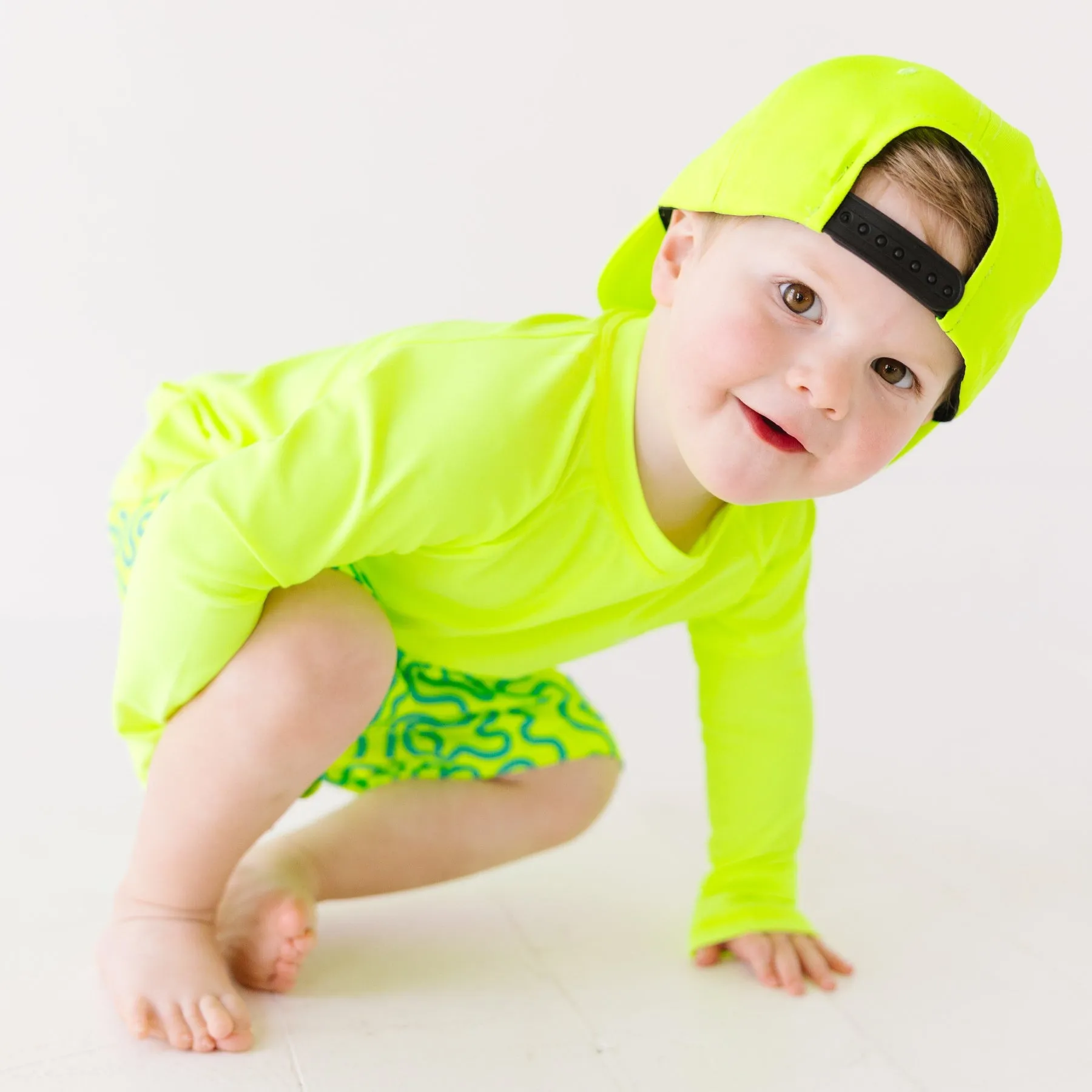 Neon Yellow Rash Guard