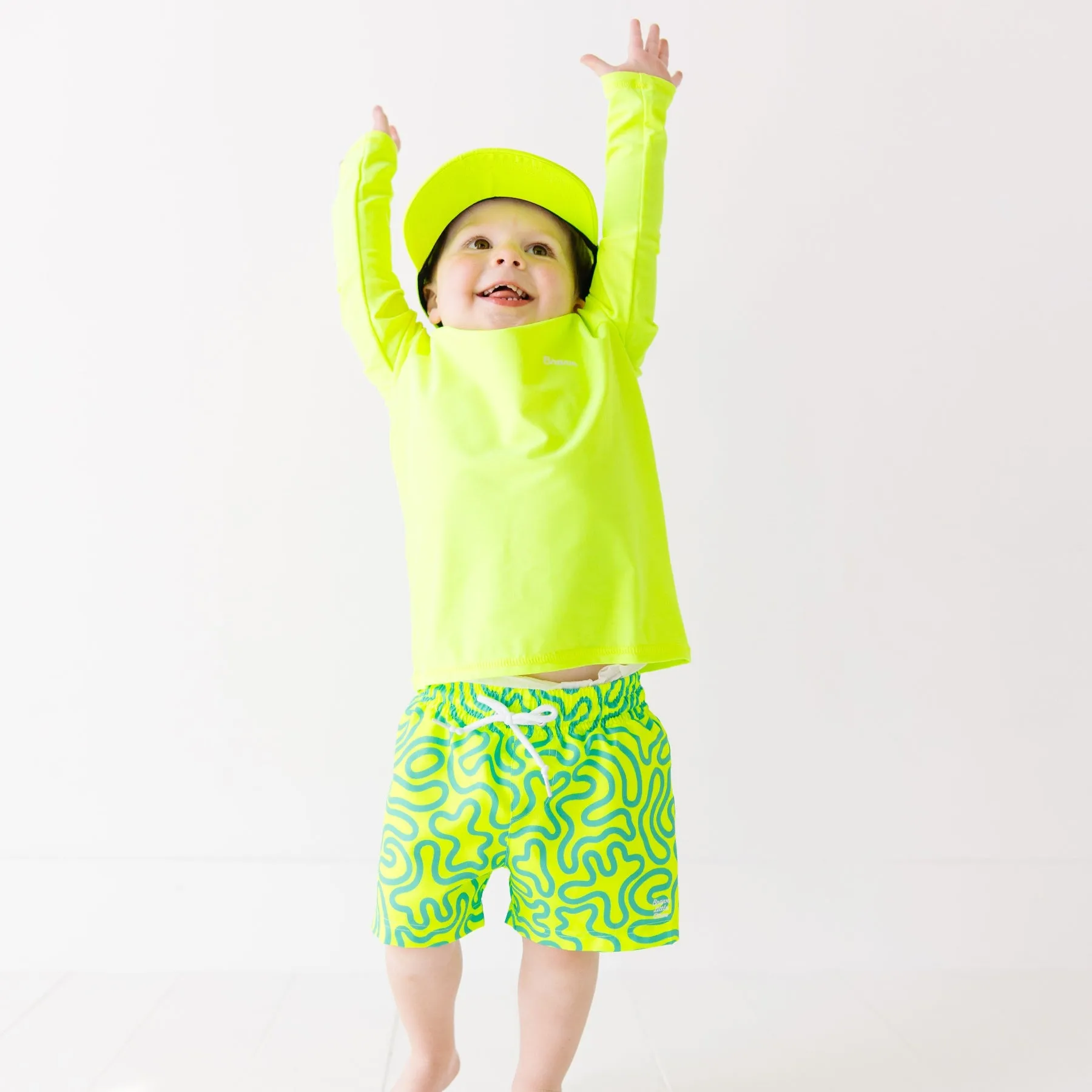 Neon Yellow Rash Guard