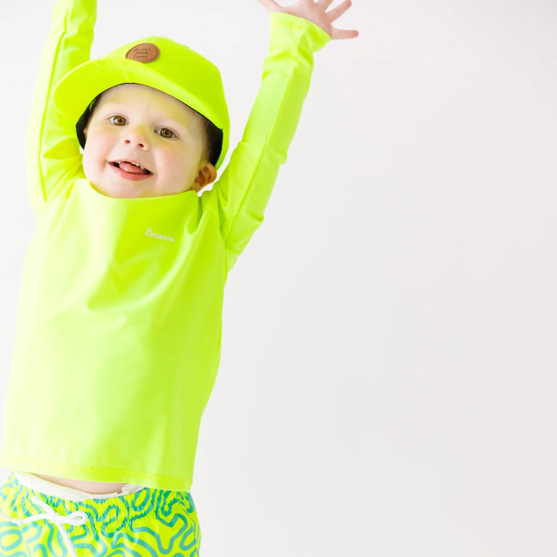 Neon Yellow Rash Guard