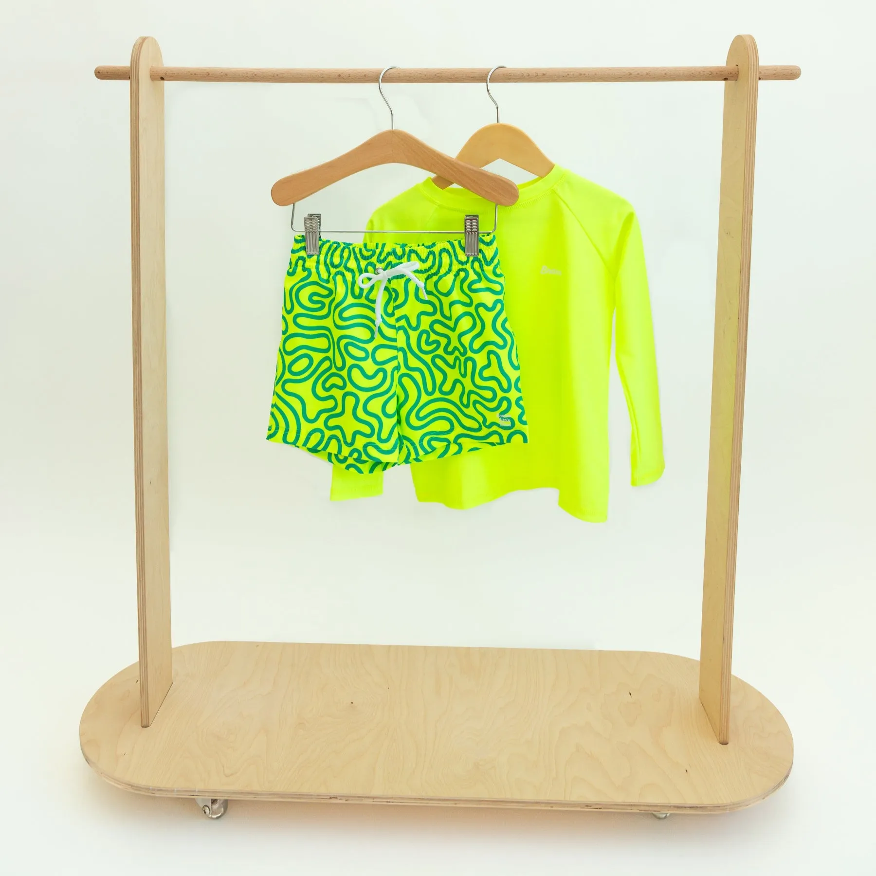 Neon Yellow Rash Guard