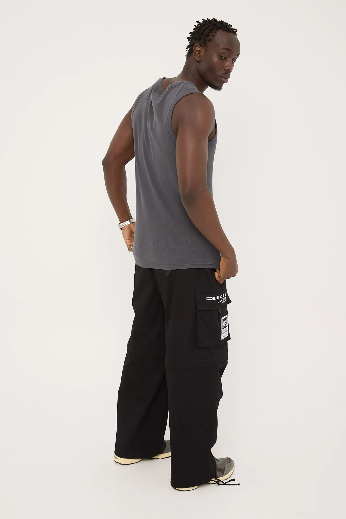 Neovision Ritual Wide Zip Off Cargo Pant Black
