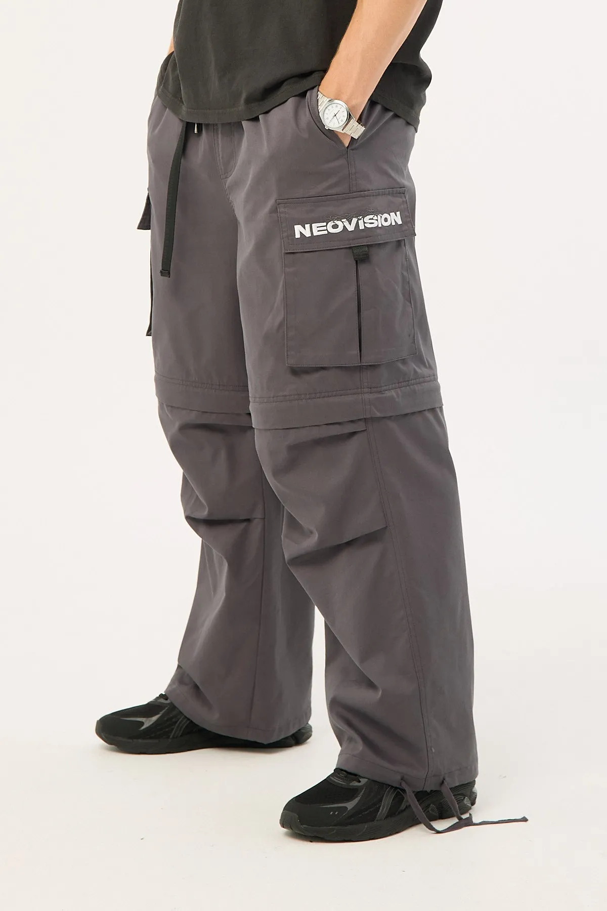 Neovision Ritual Wide Zip Off Cargo Pant Grey