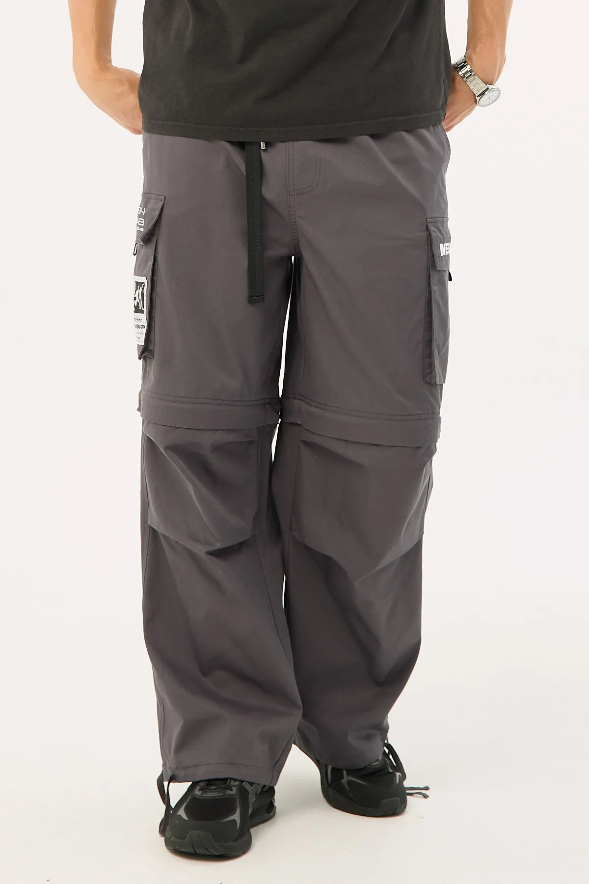 Neovision Ritual Wide Zip Off Cargo Pant Grey