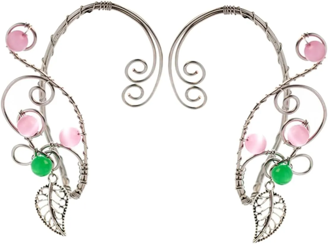 NOLITOY Earring Cuffs and Wraps for Ears Vintage Earrings Fairy Ear Cuffs for Parties