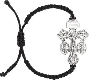 Pardon Crucifix Religious Bracelet for Women Men,St Benedict Bracelet,Milagrosa Medal Bracelets,La Cruz Del Perdon Catolica,Crucifijo Del Perdon,Crucifijos Catolicos,Medalla De San Benito Bracelets