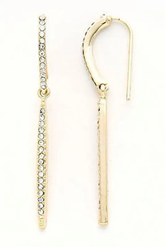 Perfect For Dancing Gold Bar CZ Dangles