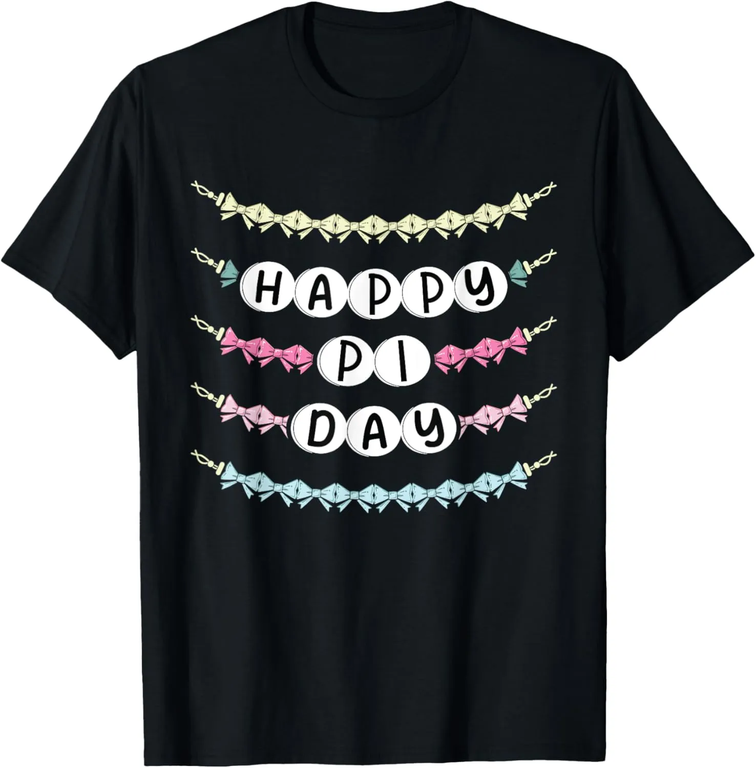 Pi Day Friendship Bracelets Cute Math Lovers Look T-Shirt