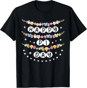 Pi Day Friendship Bracelets Cute Math Lovers Look T-Shirt
