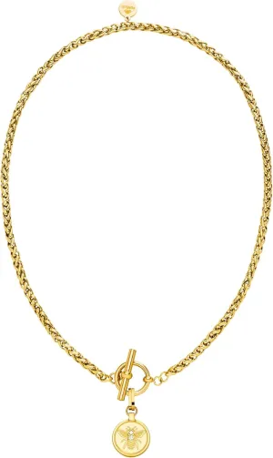 Purelei Lele Necklace  18K Gold plated stainless steel jewelry  Waterproof chain with pendant  17 inch length  Fashion jewelry for your individual look